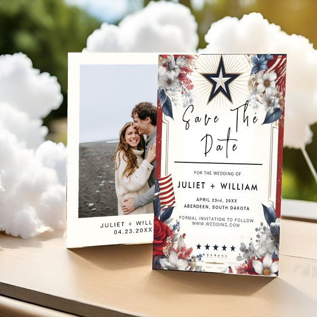 Navy Army War Marine Tactical Military Wedding Save The Date (Creator Uploaded)