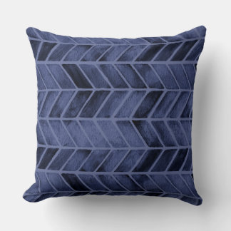 Navy Arrow Watercolor Cushion