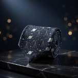 Navy Astronomy Telescopes Planets Stars Pattern Tie<br><div class="desc">Journey into the stars with this mesmerizing navy astronomy necktie that turns every outfit into a cosmic adventure! A beautiful hand-drawn pattern of elegant white telescopes on tripods, majestic ringed planets, twinkling stars, orbiting satellites, and subtle celestial details floats across a rich midnight navy background, evoking the quiet wonder of...</div>