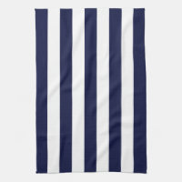 Navy Awning Stripe