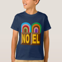 Navy Basic Christmas Cake T-shirt