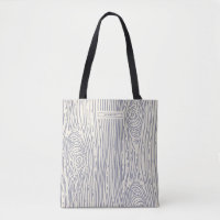 Navy Beige Wood Grain Abstract Pattern