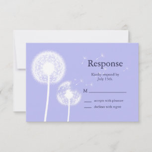 Navy Best Wishes! RSVP 2 Card