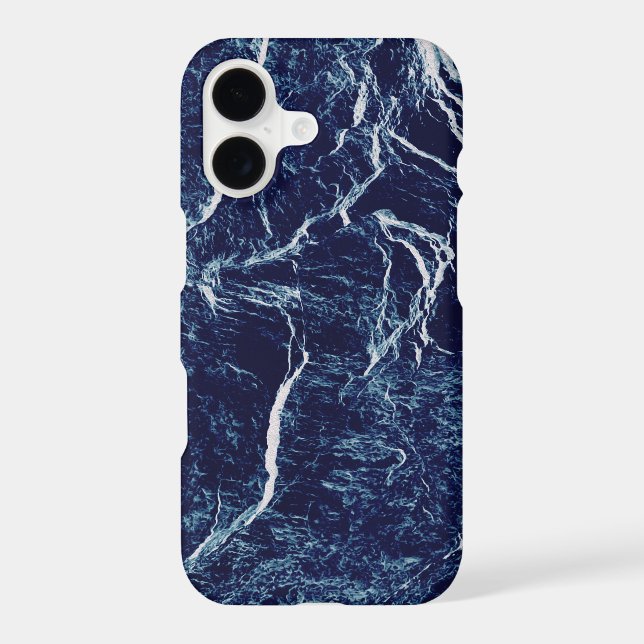 Navy Blue Abstract Pattern (Back)