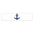 Navy Blue Anchor