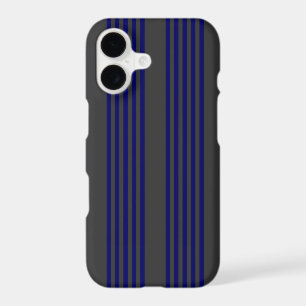 Navy blue and charcoal five stripes pattern