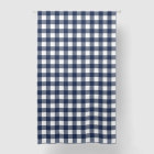 Navy Blue And White Buffalo Plaid Chequered