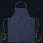 Navy Blue Apron<br><div class="desc">This dark shade of the world's most popular colour was once called marine blue and has been used by the British Navy since the eighteenth century. Navy blue represents trust and stability and is less attention-seeking than lighter shades of blue. Navy blue is conservative and evokes feelings of tradition and...</div>