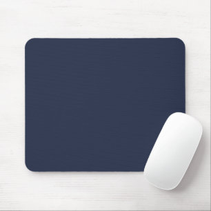 Navy Blue Blue Mouse Pad