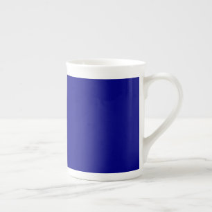 Navy Blue Bone China Mug