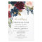 Navy Blue Burgundy Blush Pink Wedding Programs