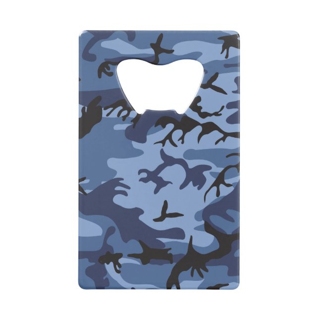Navy Blue Camouflage, Military, Army (Front)