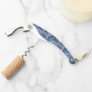 Navy Blue Camouflage, Military, Army Corkscrew