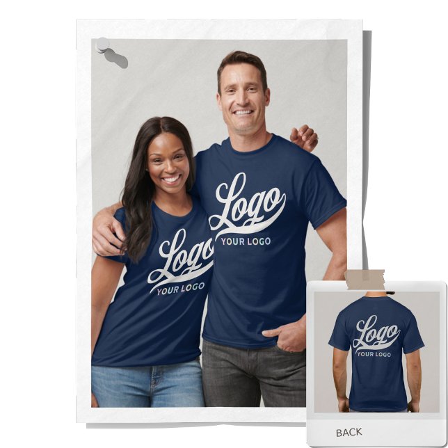Navy Blue Company Logo Swag Business Men Women T-Shirt (Creator Uploaded)