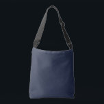Navy Blue Crossbody Bag<br><div class="desc">This dark shade of the world's most popular colour was once called marine blue and has been used by the British Navy since the eighteenth century. Navy blue represents trust and stability and is less attention-seeking than lighter shades of blue. Navy blue is conservative and evokes feelings of tradition and...</div>