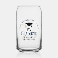 Navy Blue Dental School Custom Dentist Graduation
