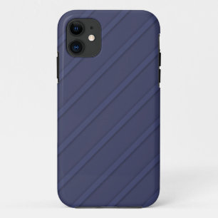 Navy Blue Diagonal Case-Mate iPhone Case