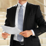 Navy Blue Diamonds Pattern Tie<br><div class="desc">Simple and sleek diamonds seamless pattern in a variety of colours perfect for any occasion.</div>