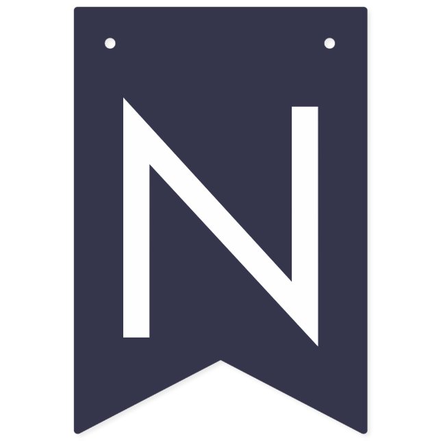 navy blue floral Ivory Rose wedding party BUNTING Bunting (Fifteenth Flag)