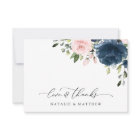 Navy Blue Flowers, Pink Flowers, Floral Wedding