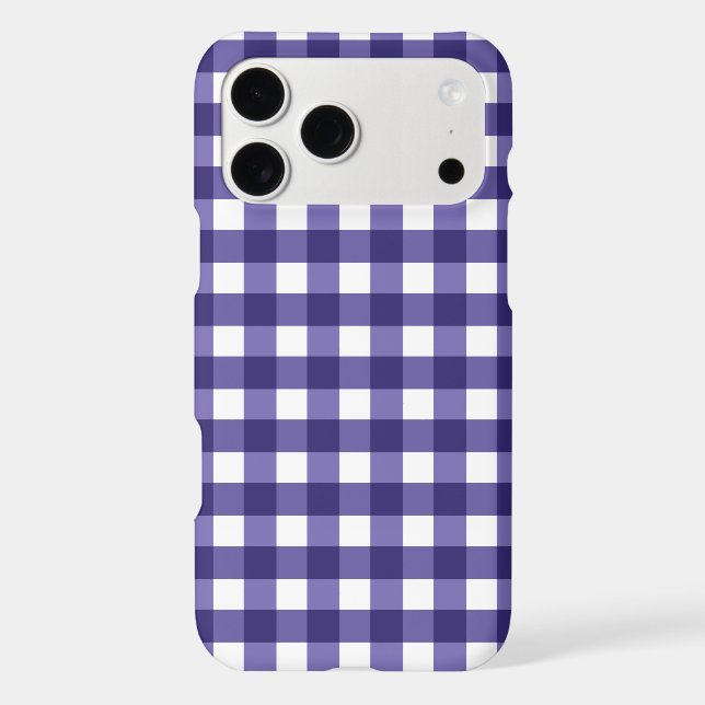 Navy blue gingham (Back)