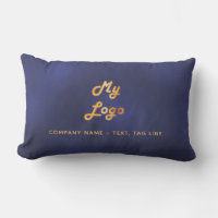 Navy blue gold business logo elegant pool