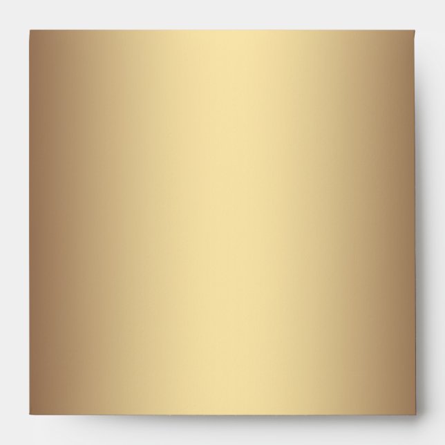Navy Blue Gold Linen Envelopes (Front)