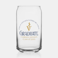 Navy Blue Gold Veterinary School Graduation Custom
