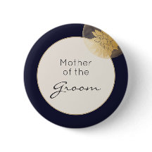 Navy Blue Gold Wedding Mother of the Groom