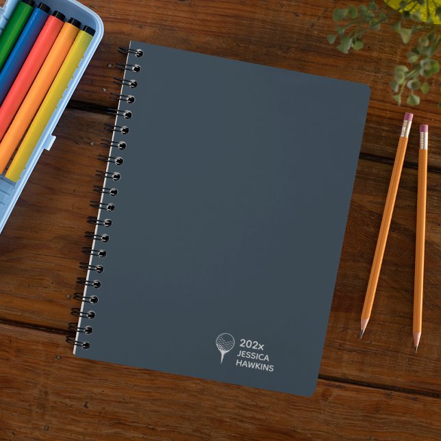 Navy Blue Golf Tee Personal Weekly Planner (Creator Uploaded)