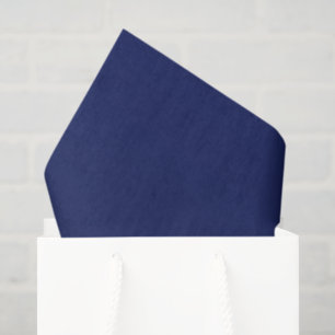 Navy Blue Gradient Deep Blue Tissue Paper