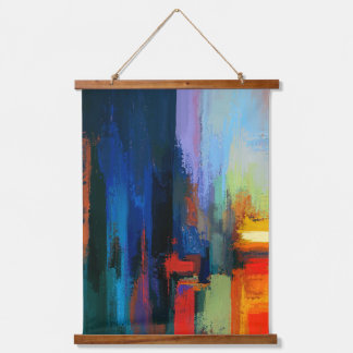 Navy Blue  Hanging Tapestry