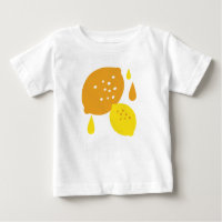 Navy Blue Lemon Art – Refreshing Citrus Design
