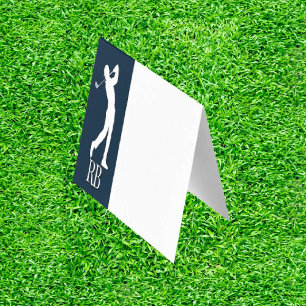 Navy Blue MAN Golfer's Birthday