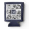 Navy Blue Monogram Instagram Photo Collage