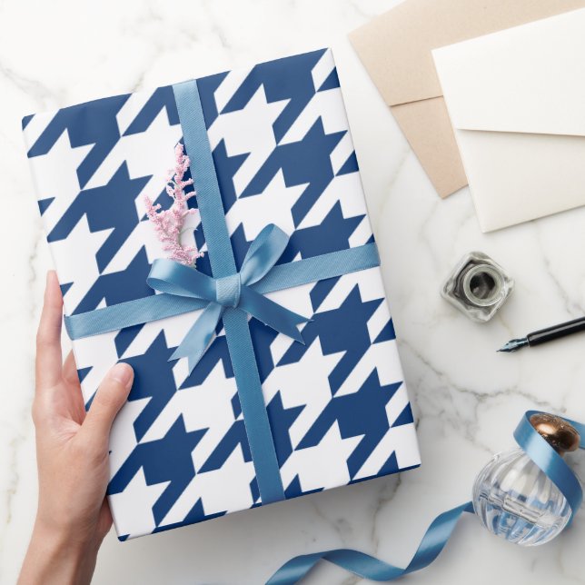 Navy Blue Moods Wrapping Paper (Gifting)