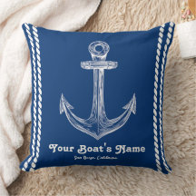 Navy Blue Nautical Welcome About Custom Boat 