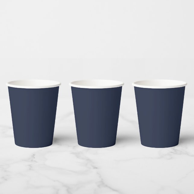 Navy Blue Paper Cups (Multi)