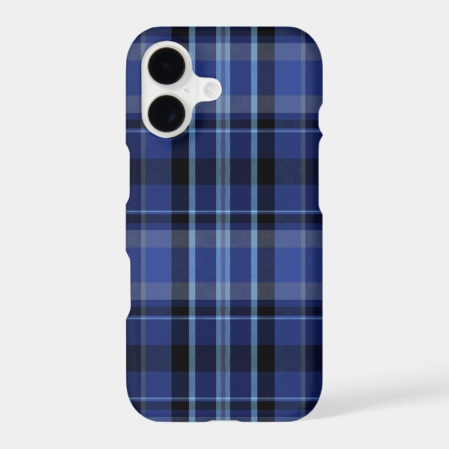 Navy Blue Plaid (Back)