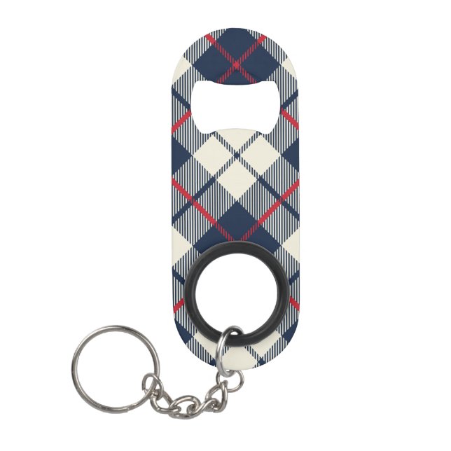 Navy Blue Plaid Pattern (Front)