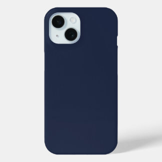 Navy Blue Plain Colour Phone Case