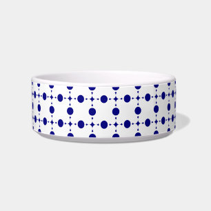 Navy Blue Polka Dots, Polka Dot Pattern, Dots Bowl
