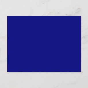 Navy Blue Postcard