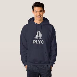 Navy Blue Pullover with White PLYC Logo 
