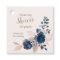 Navy blue roses Bridal Shower Thank You