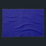 Navy Blue Solid Colour Blank Template Make Your Ow Tea Towel<br><div class="desc">Make Your Own Custom Upload Add Your Monogram Initial Photo or Logo Text Name Elegant Modern Cute Kitchen & Dining / Table & Kitchen Linens/ Blank Template Navy Blue Solid Colour Kitchen Towel.</div>