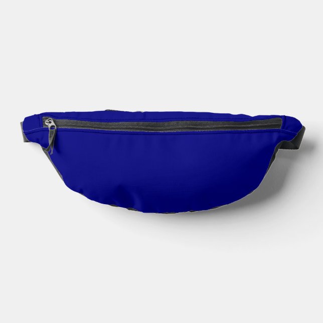 Navy Blue Solid Colour Bum Bags (Lay Down)