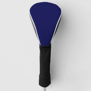 Navy Blue Solid Colour Customise It Golf Head Cover