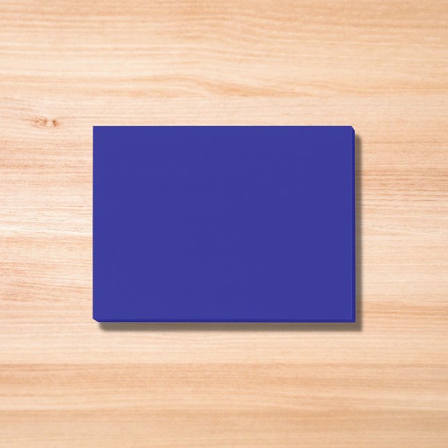 Navy Blue Solid Colour Post-it Notes (Creator Uploaded)