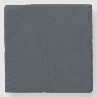 Navy Blue Solid Colour Stone Coaster